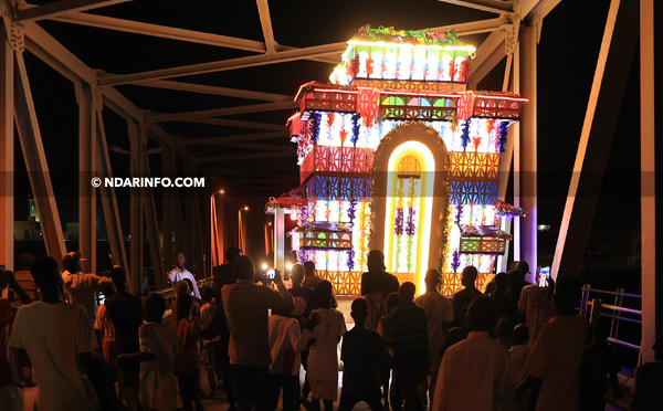 Culture : ​Le fanal sort en beauté, illuminant les rues de Ndar (vidéo)