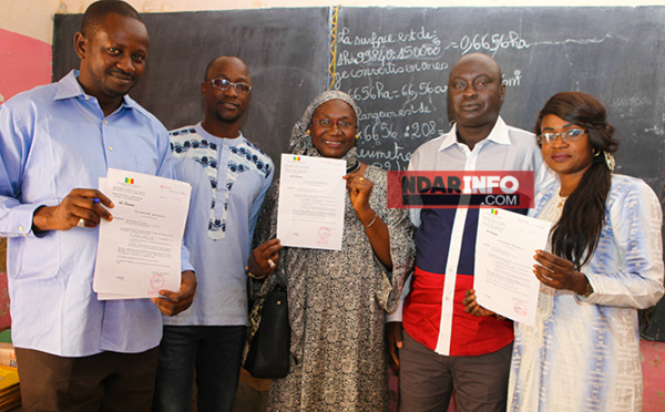 COOPÉRATIVE D'HABITAT : 55 lots de parcelles remis aux enseignants membres du SELS.