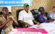 Saint-Louis: Mame Mbaye NIANG inaugure une ferme pour l’emploi des jeunes à NDIAWDOUNE