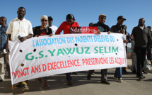 YAVUZ SELIM: À Saint-Louis, une marche contre la « forfaiture ». Regardez !