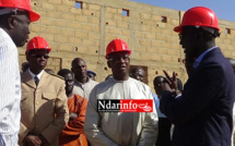 Saint-Louis : Serigne Mbaye THIAM visite les chantiers de l'éducation ( Photos )