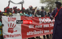 Litige foncier à Dodèle et Demette : les populations marchent contre l’affectation de terres à la société marocaine Afri Partners.