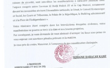 Le Préfet de Dakar interdit la marche de Me Abdoulaye Wade (document)