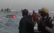 Saint-Louis : En pleine mer, des pêcheurs adressent ce message au Président Macky SALL (vidéo)