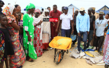 VACANCES CITOYENNES : Pape Gorgui NDONG lance des travaux d’endiguement à Khar YALLA (vidéo)