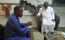 Ousmane Sonko chez Monseigneur Benjamin Ndiaye pour...