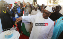 Travaux de réhabilitation de l’aéroport de Saint-Louis : Macky SALL a posé la première pierre ( vidéo)