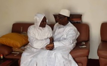 Macky Sall chez Serigne Modou Kara ( Photos)