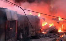 Dernière minute : Incendie grave au marché central de Tambacounda