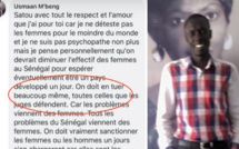 Appel à tuer les femmes : la procureur demande 6 mois de prison ferme contre Ousmane Mbengue