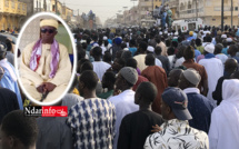 THIAKA NDIAYE : Une impressionnante foule accompagne Zeynou Abidine DIOP (photos)