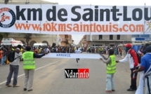 10 km de Saint-Louis:  Vainqueur de la course, Samba Faye empoche 1 million 500 mille francs.