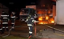 Saint-Louis - Incendie: Trois maisons touchées au quartier Sindoné, hier.