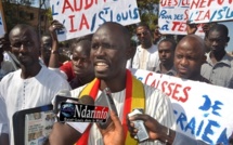 [ VIDEO] En sit-in sur la place Faidherbe, le Cusems exige le paiement des salaires et l’audit de l’IA de Saint-Louis.