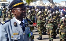 Saint-Louis 4 Avril 2013: Le Colonel Babacar Seck salue ''la bonne organisation'' du défilé.