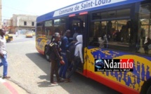 Saint-Louis : Les Transporteurs prennent en otage des bus de la Commune.