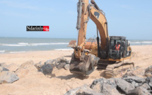 Protection côtière de Saint-Louis : "les travaux avancent très bien" (vidéo)