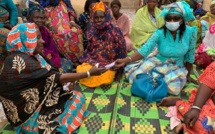 Œuvres solidaires : Mme Dieynaba NDIAYE au chevet des familles démunies (photos)