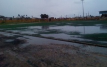 Saint-Louis: Le stade Me Babacar Seye inondé, plusieurs matchs annulés.