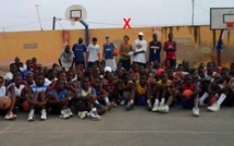 Don de matériels sportifs au basket Académie Center (BAC) de  Saint-Louis.