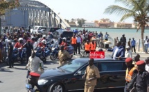 (Vidéo)  Saint-Louis : Une foule en extase accueille Macky au retour de Rosso.