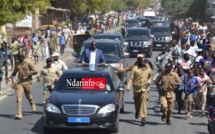 La visite de Macky Sall  à Saint-Louis: De Bango à Rosso, en vidéo.