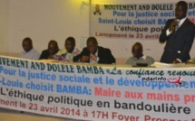 POLITIQUE : le mouvement  "Ande Dolele Bamba" planche sur le  profil du maire de Saint-Louis.