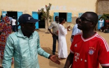 Adama Kane Diallo et Seydina Ababacar Biteye de Benno au centre Rawane Ngom.