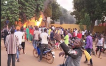 Ouaga : l’Ambassade de France incendiée