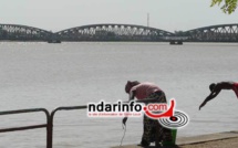 NOYADE A SAINT-LOUIS : un corps a été retrouvé, ce matin. L'homme qui s'est jeté dans le fleuve était malade.