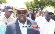  PHOTOS Arrivée du Président Macky Sall à l'Agropole de Fass NGOM