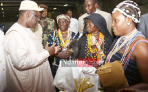 Les images exclusives de la visite de Makcy SALL en Casamance, ce jeudi.