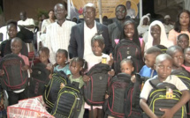 ​Appui scolaire : Alioune Badara DIOP au chevet de l'école. 2000 fournitures mises sur la table.