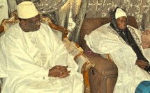 Macky Sall en visite à la famille religieuse des Layennes à Yoff