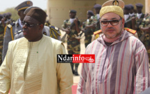 PHOTOS - MACKY SALL et le Roi Mouhamed VI à Saint-Louis.