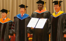 Macky Sall, docteur honoris causa de l’université nationale de Pukyong, en Corée du Sud