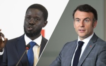 Emmanuel Macron a eu un entretien téléphonique avec le président Bassirou Diomaye Faye