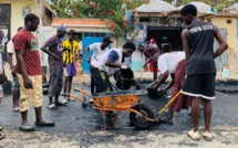 Journée de Nettoiement à Pikine Sor Daga : Une mobilisation exemplaire des Jeunes et des pensionnaires du Daara Serigne Mor Diop.