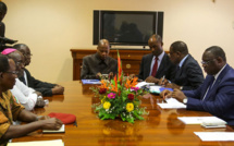 BURKINA: les images de la rencontre entre le Président Macky  Sall et le groupe de facilitateurs Burkinabé.