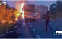 Goudiry : un bus prend feu, aucune perte en vie humaine (source sécuritaire)