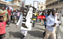 DIRECT – SAINT-LOUIS : les mourides marchent contre Jeune Afrique (Photos)