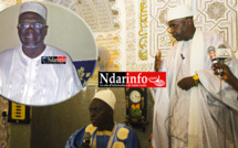 Abdoulaye Chimère DIAW préside l’assemblée générale de la Grande Mosquée de Saint-Louis, ce 29 mai 2016.