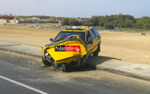 SAINT-LOUIS - TRAGÉDIE SUR «  L’AXE DE LA MORT » : un taxi à moitié broyé.